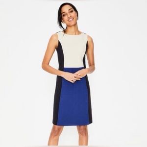 Boden Geraldine Ottoman Dress in Lapis and Navy
Size 20/22L